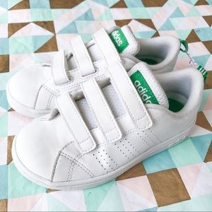 Adidas White Sneakers 11 Toddler Girls or Boys